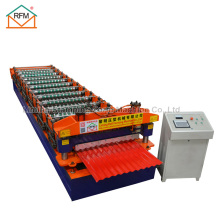 Ibr Corrugated Roof Sheet Panel Profile Roll Forming Making Machine Good Quality Metal Colored Steel Steel Tile Automatic Ppgi